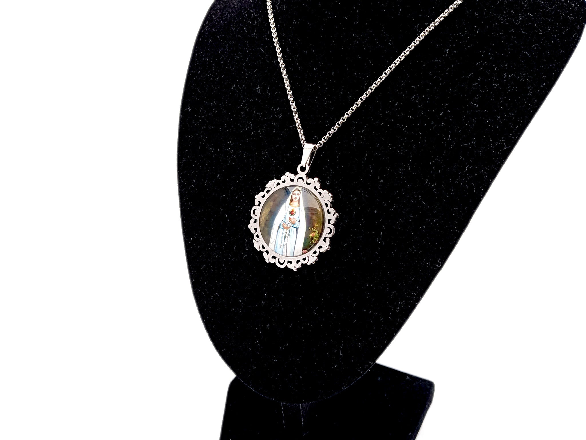 Immaculate heart of hot sale mary pendant