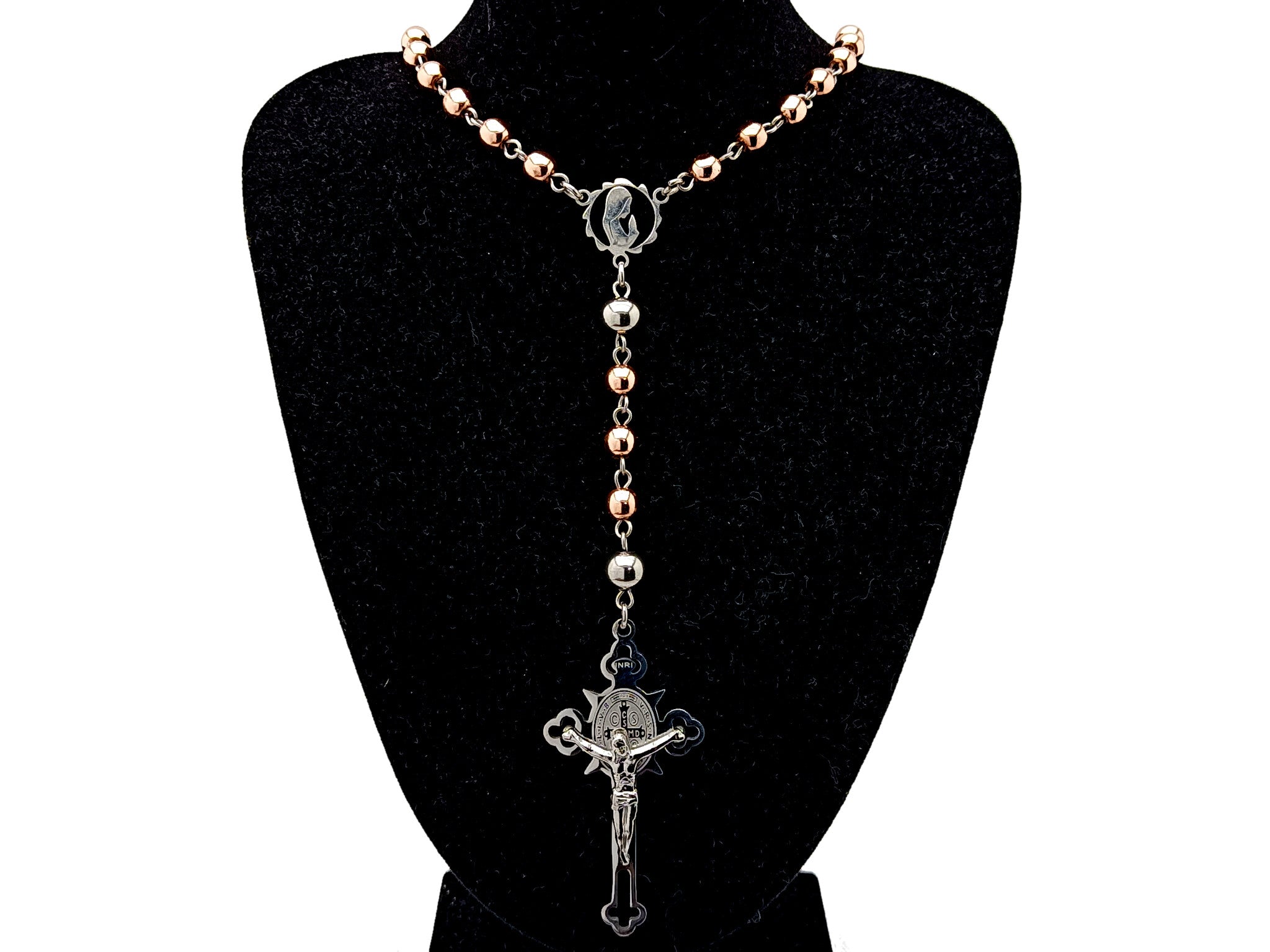 Divine Creations Rosary Silver Rosary for Praying for Men & Women Stainless  Steel Price in India - Buy Divine Creations Rosary Silver Rosary for  Praying for Men & Women Stainless Steel Online