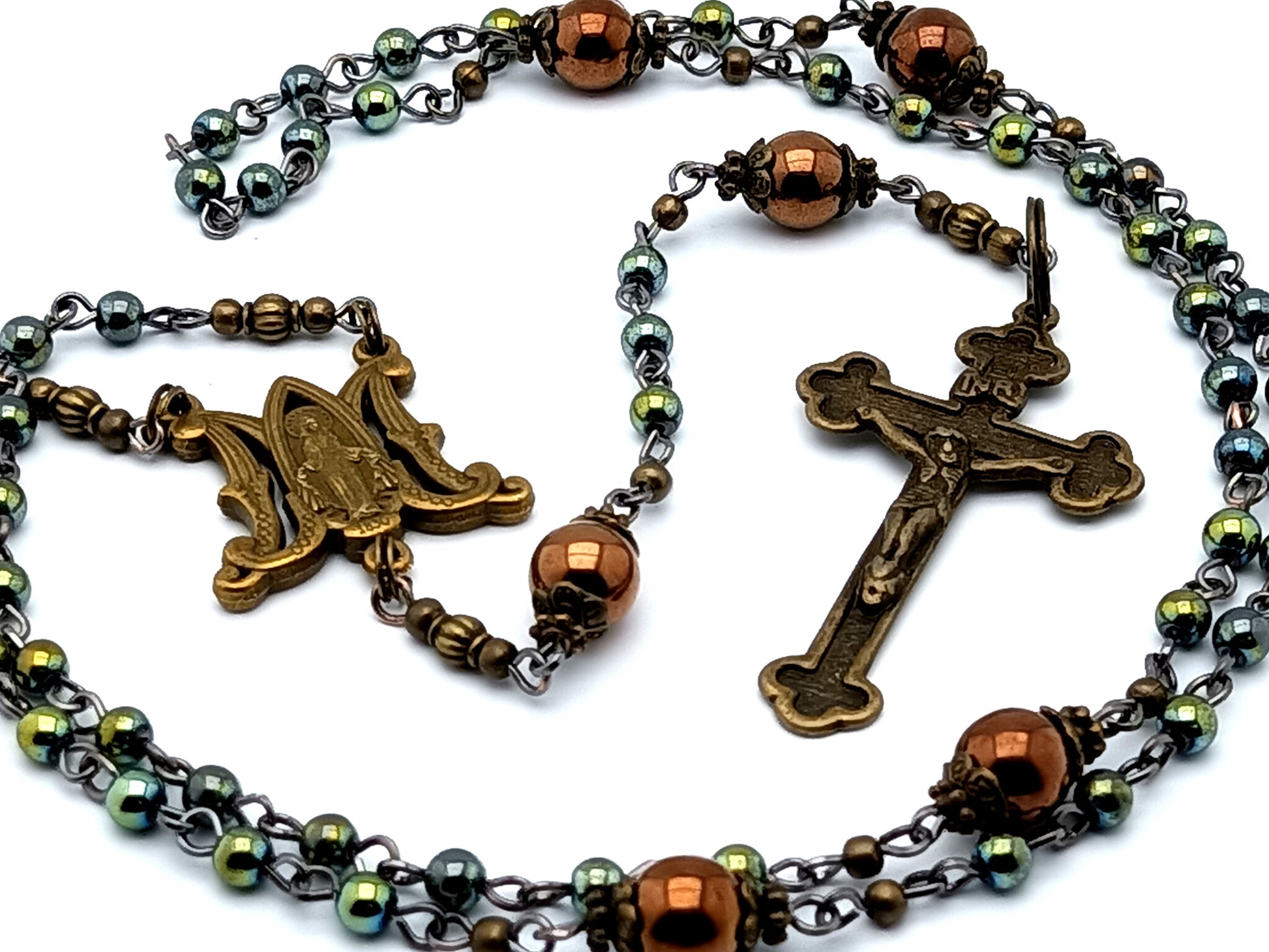 Victorian Style Crucifix Pendant, Rosary Making Supplies