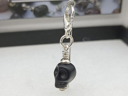 Memento Mori Skull, Rosary sacramentals, Memento mori Rosary beads, Holy Souls sacramentals.