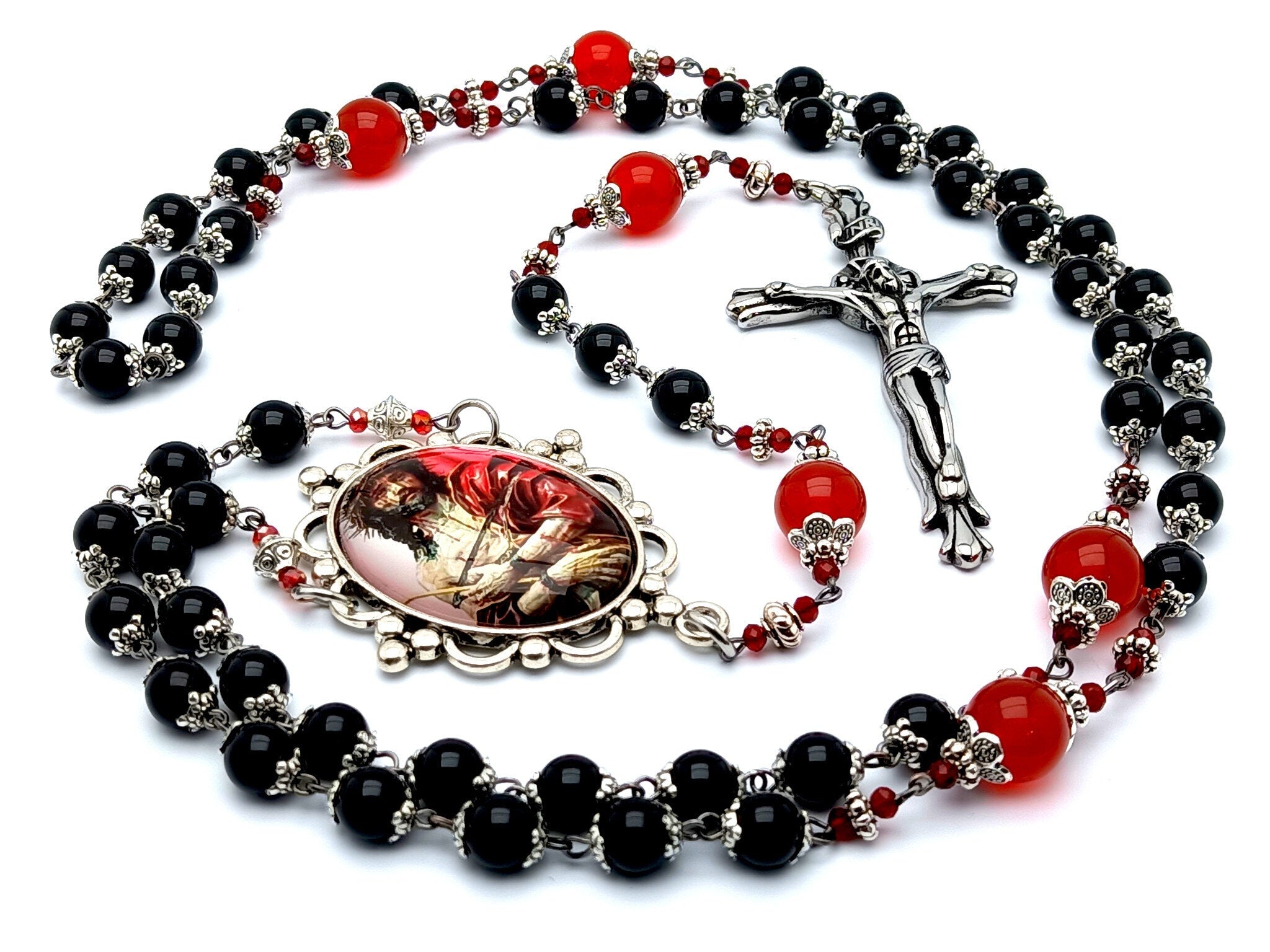 Precious on sale stone rosary